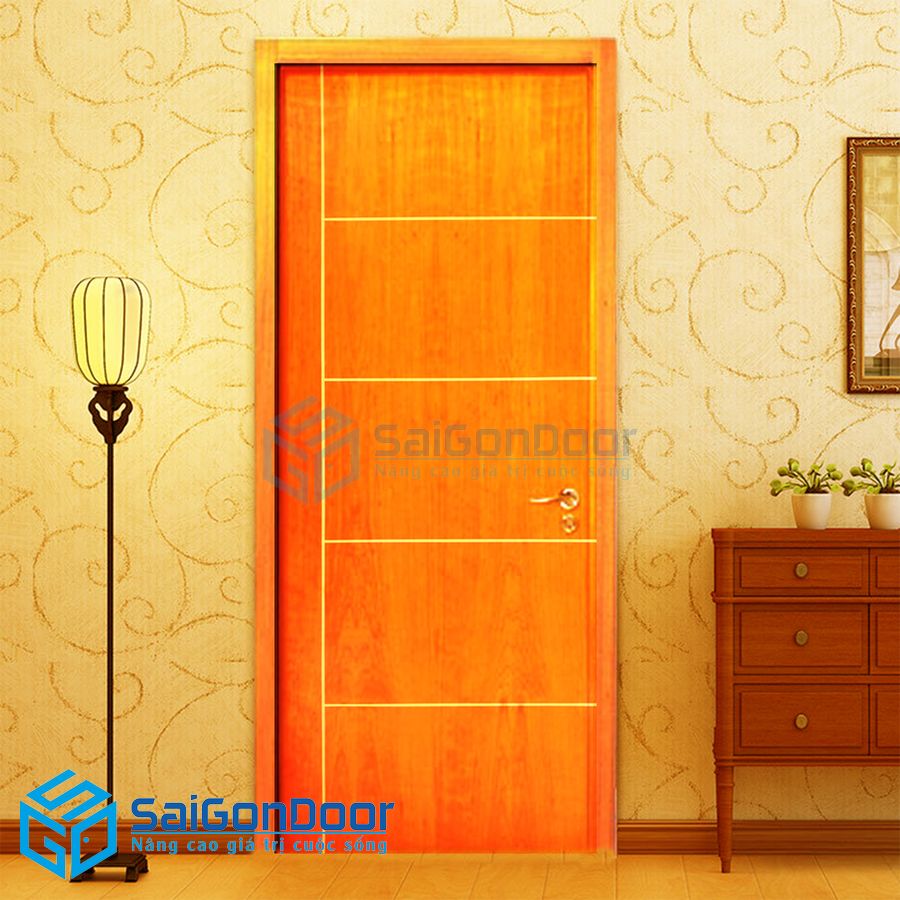 Cửa gỗ công nghiệp HDF P1R5-C10 1 cua go cong nghiep HDF cuahdfp1r5 c10