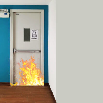 Cua thep 1 canh thanh thoat hiem